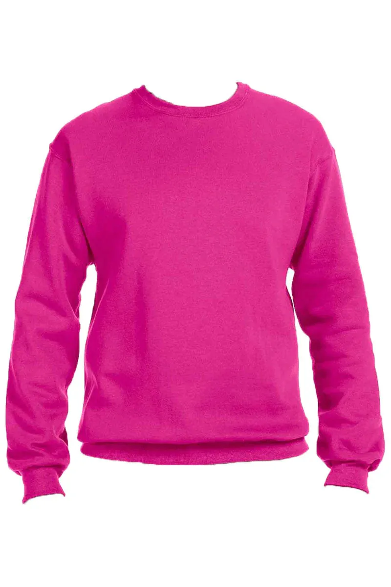 Fashion Colors Embroidered Side Bows Baseball Bow NuBlend Sweatshirt *Customize Your Text