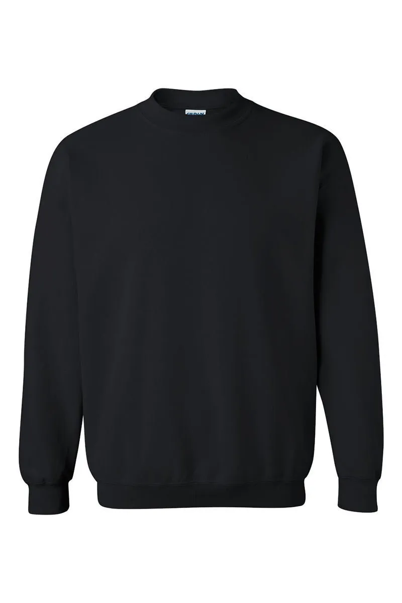 Faux Patchwork Red Bow Heavy-weight Crew Sweatshirt