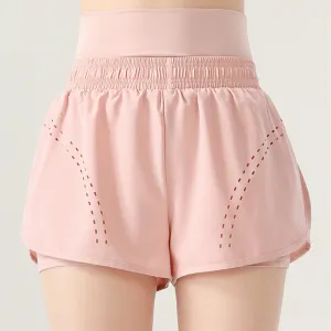 Filhot™ Quick Dry High-waisted Stretchy Workout Shorts