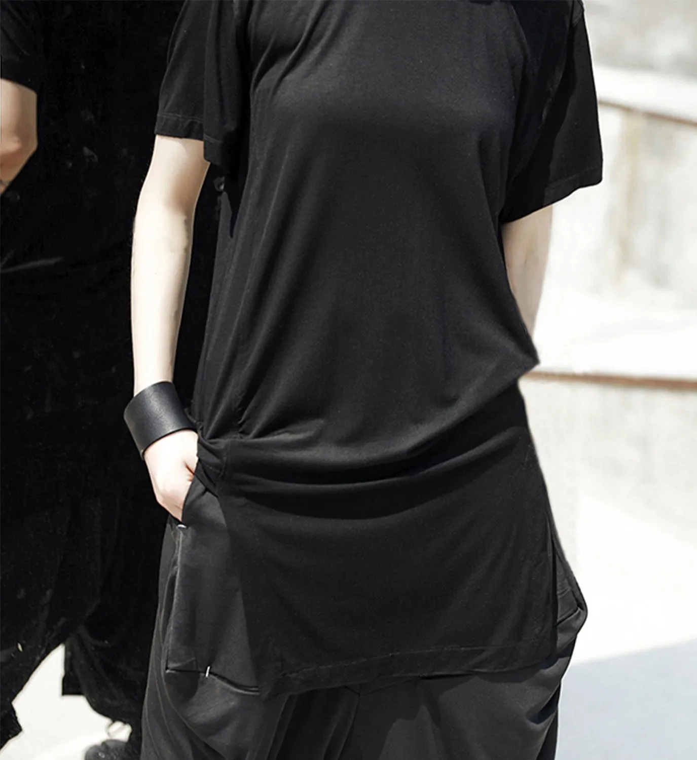 Flap Long Tee