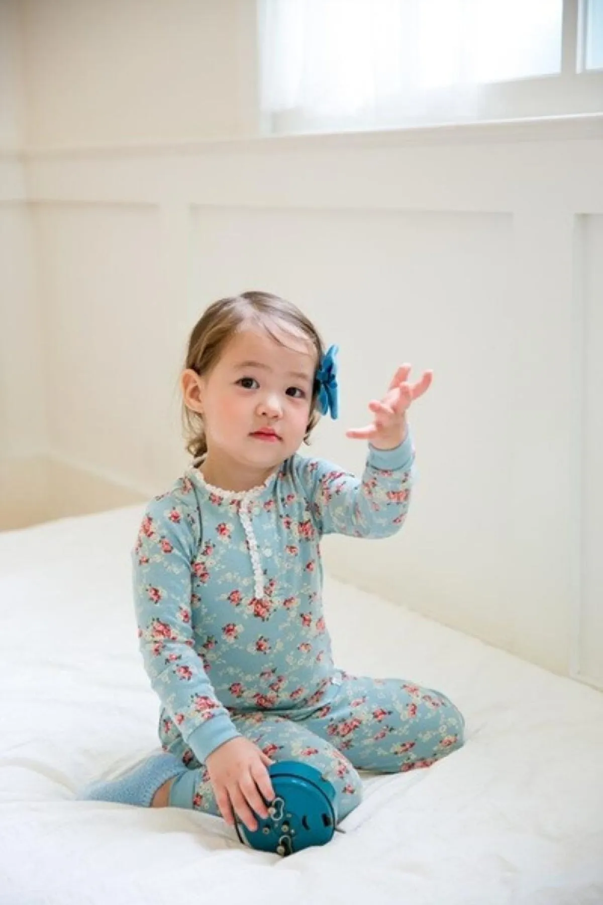 Floral Print Long Sleeves & Pants Set