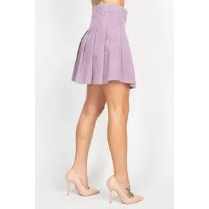 Front of the Class skirt- Lavender