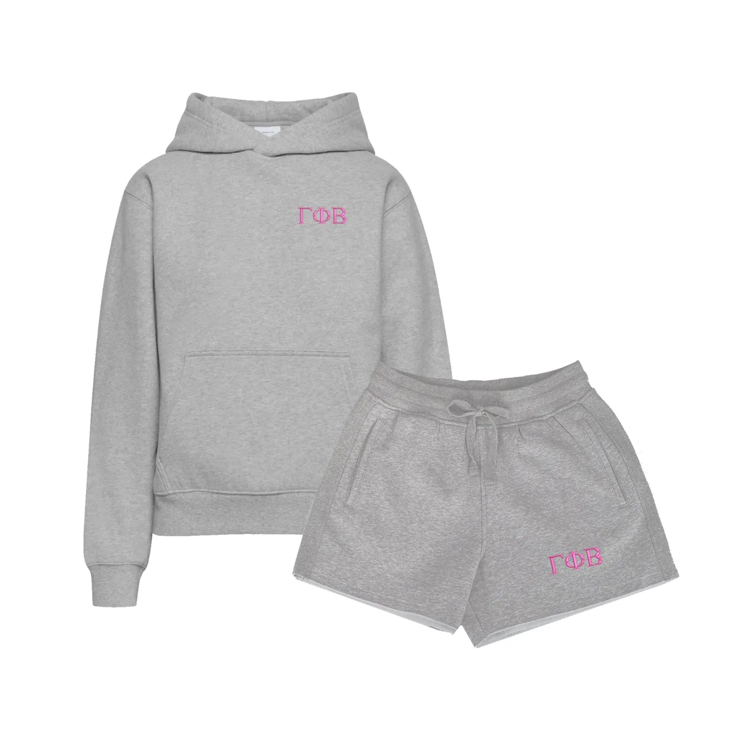 Gamma Phi Beta Fave Fit Hoodie & Shorts Set