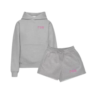 Gamma Phi Beta Fave Fit Hoodie & Shorts Set