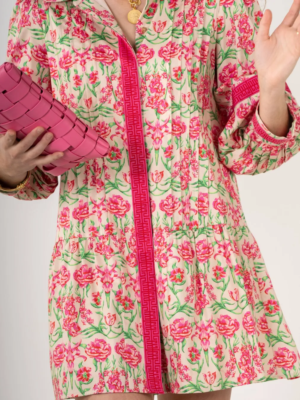 Garden Cheetah Delany Dress