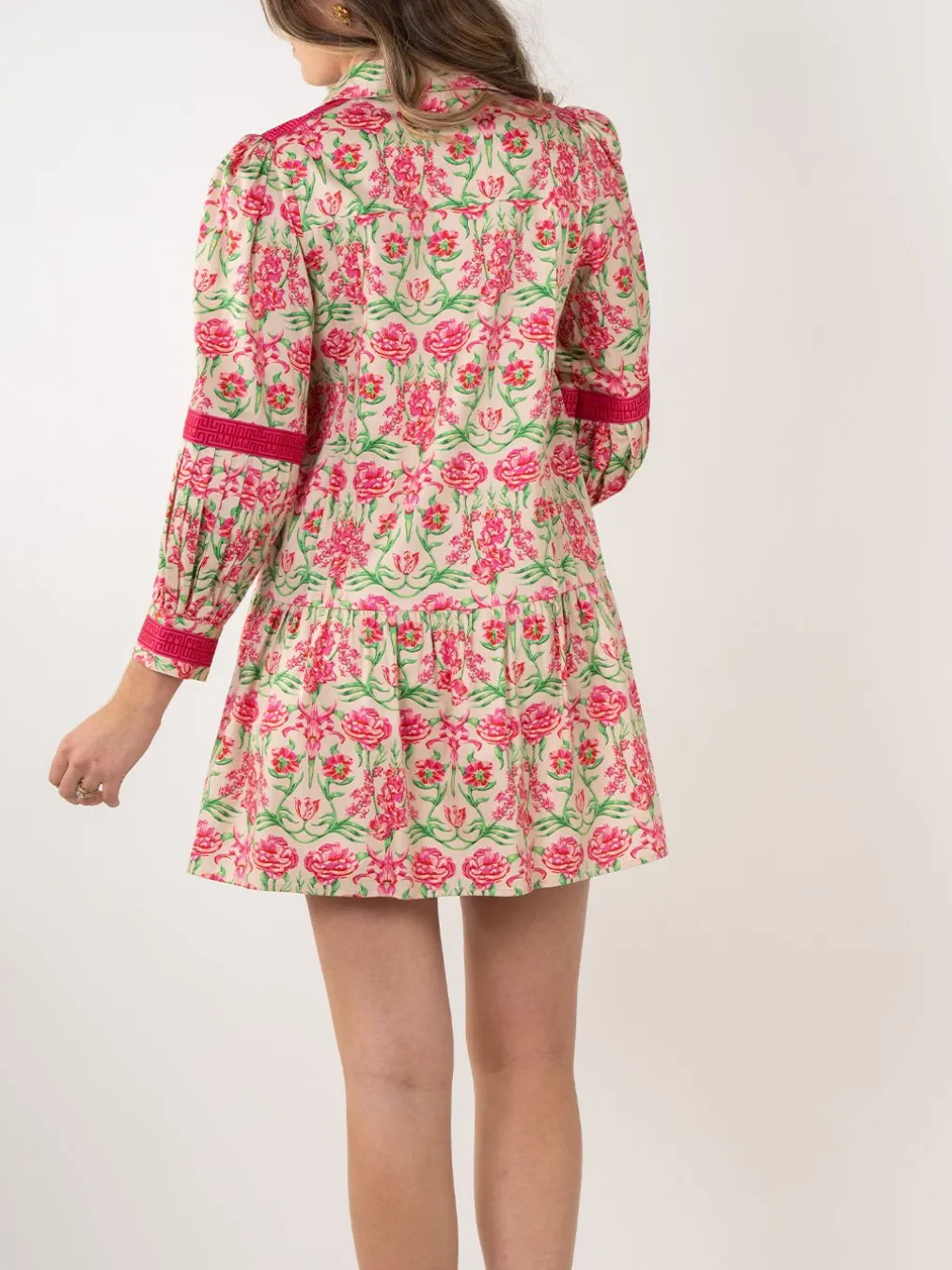 Garden Cheetah Delany Dress