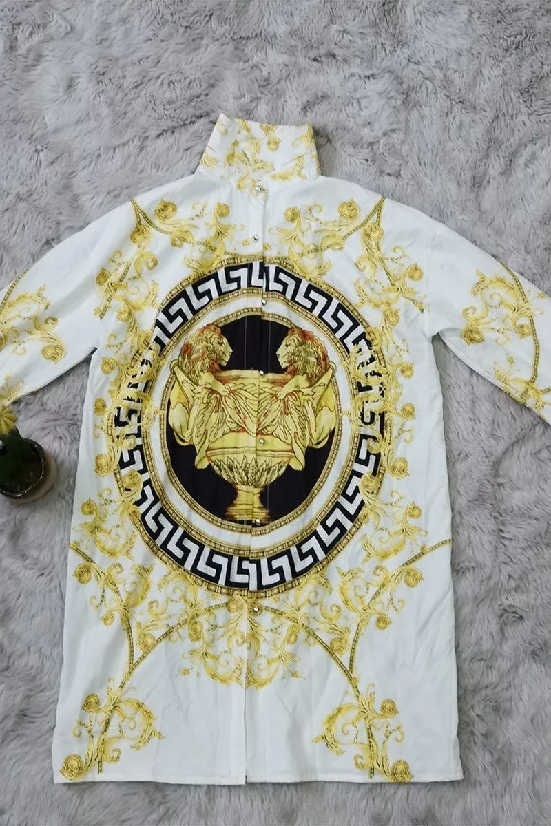 Glam Lioness Dress Top
