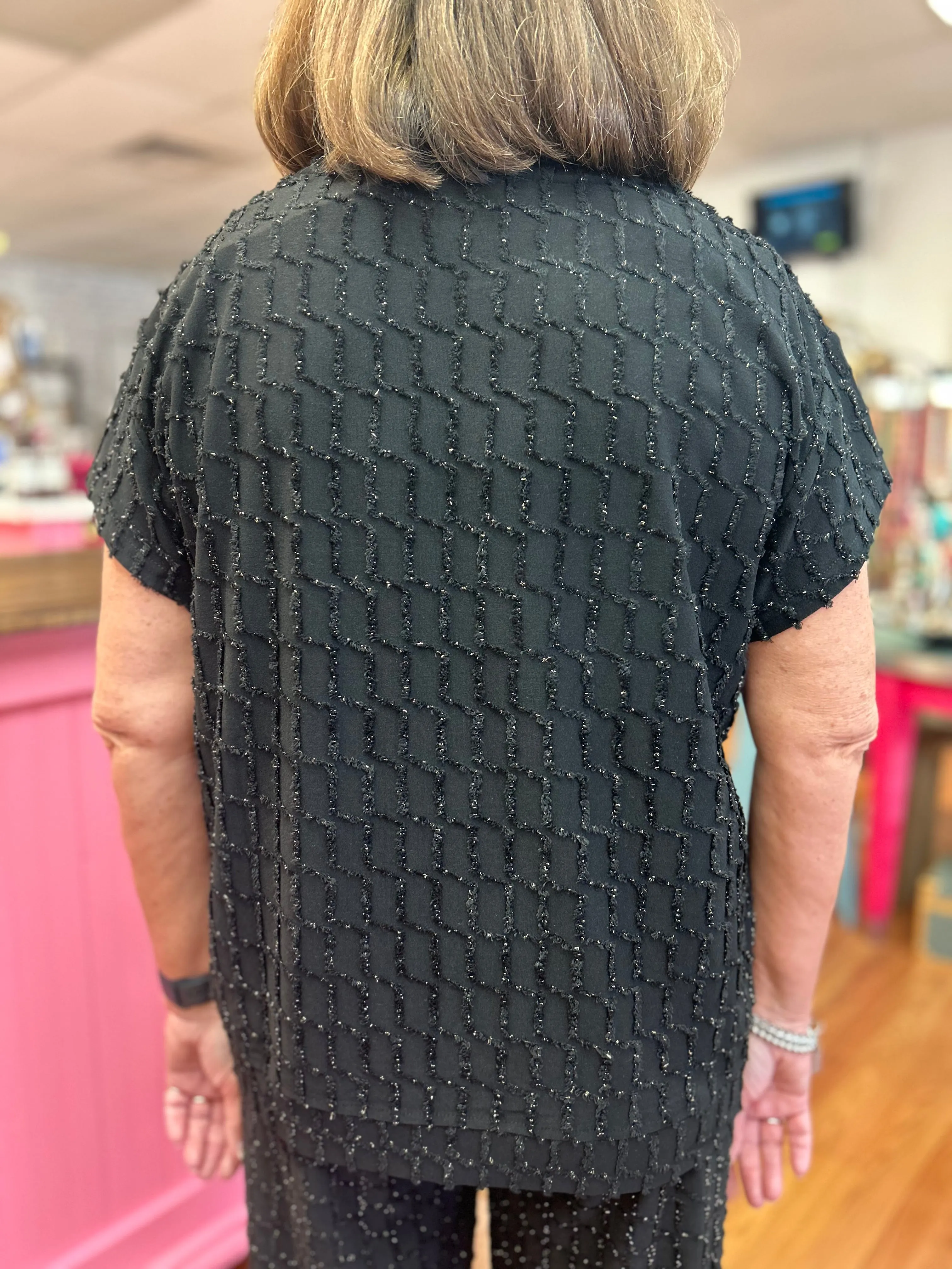 Glitter Texture Top
