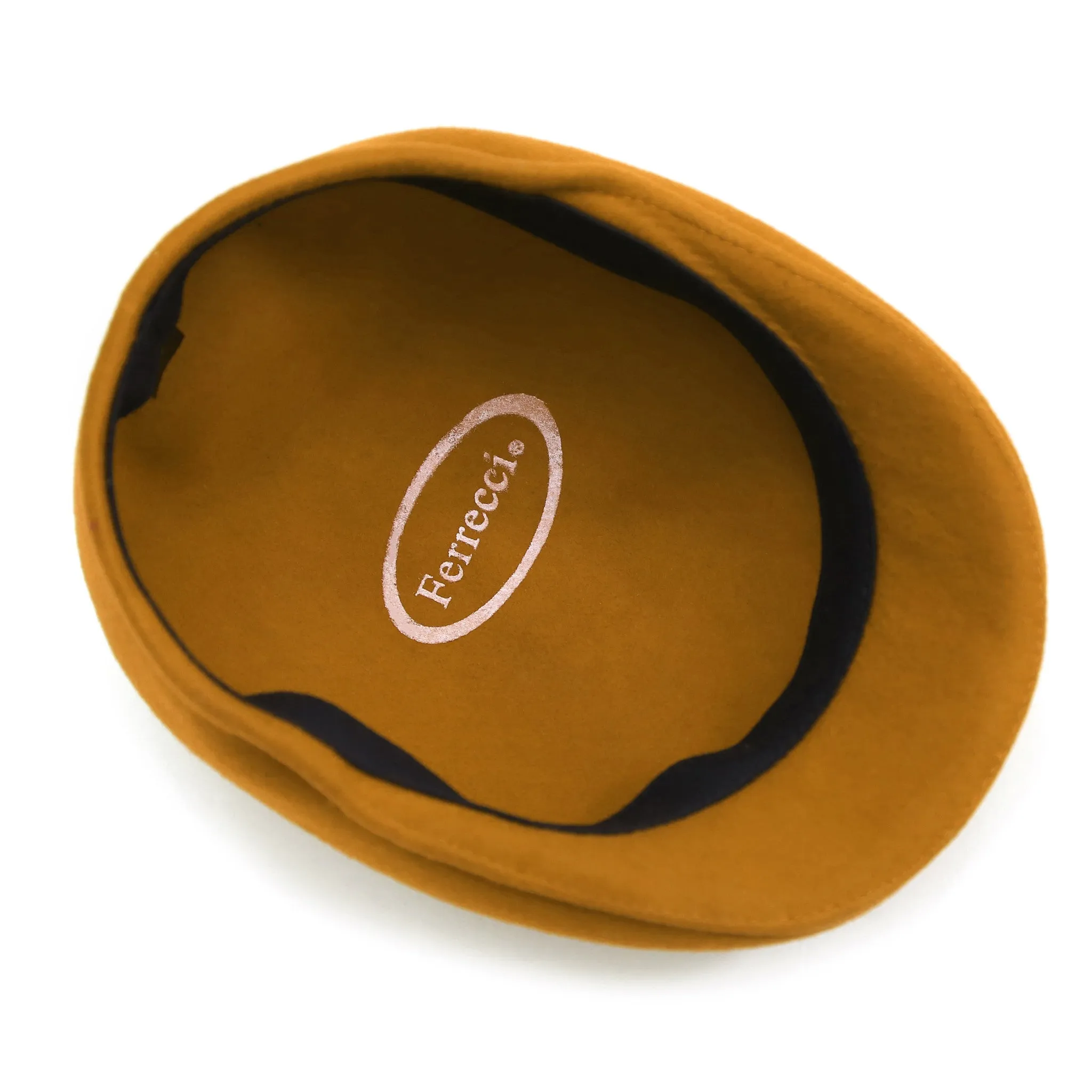 Gold Premium Wool English Hat
