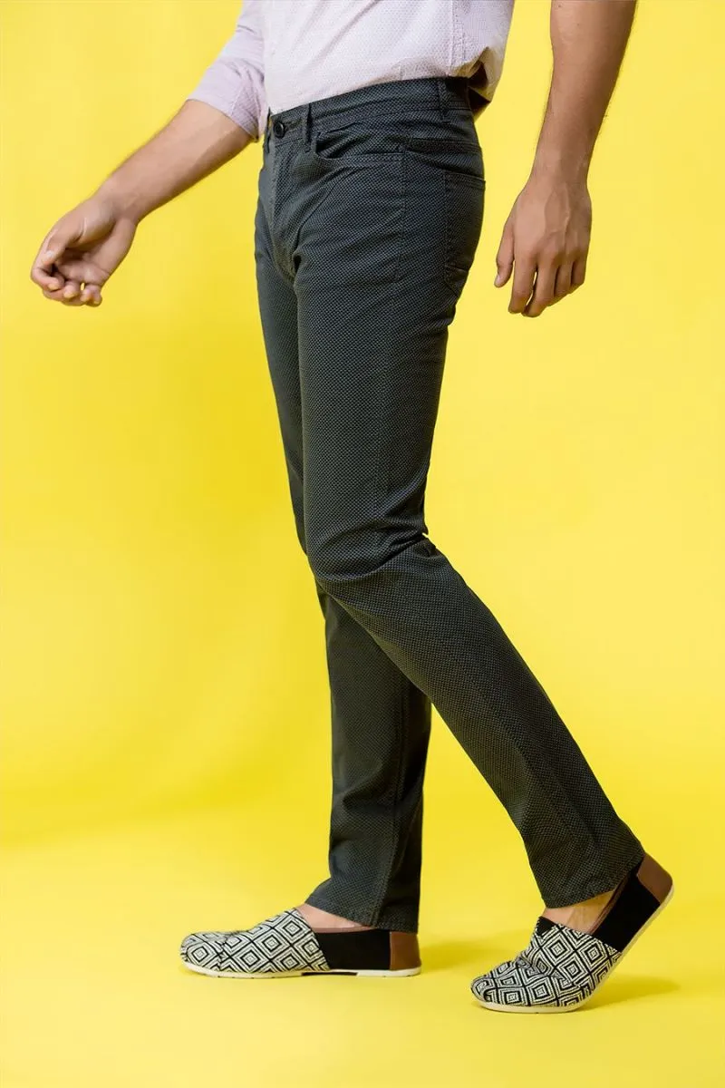 Grey Fashion Pants