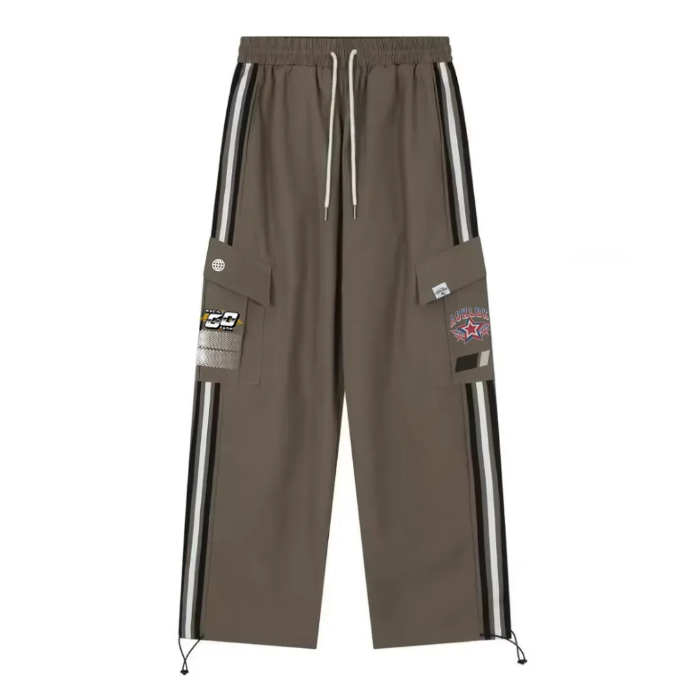 Harajuku Pocket Drawstring Sweatpants