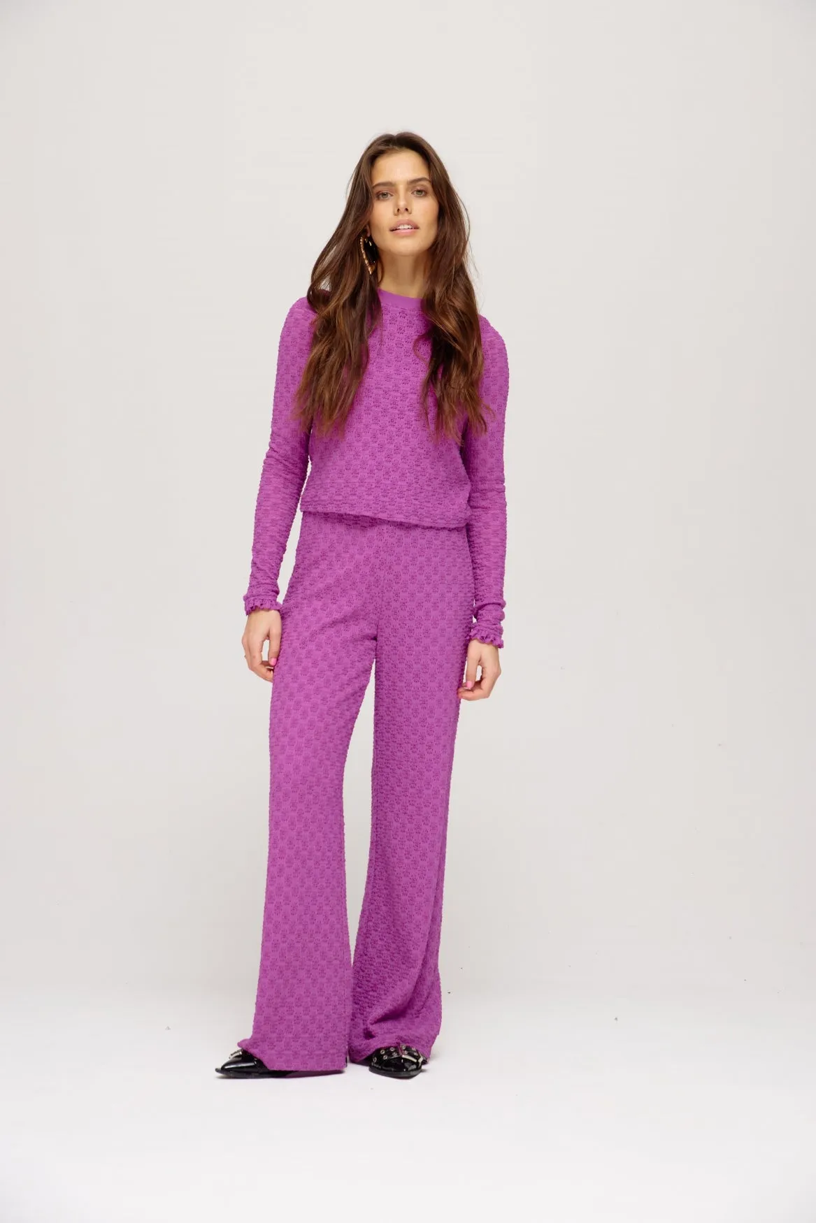 Harper & Yve Lora pants pretty purple