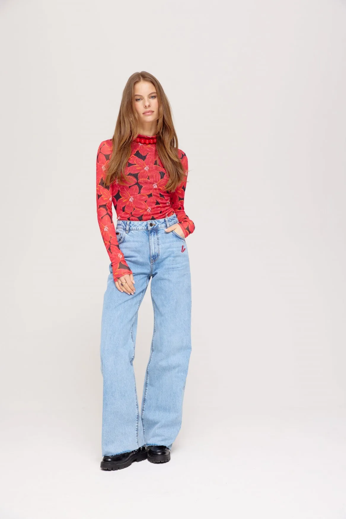 Harper & Yve Yve pants picante light blue