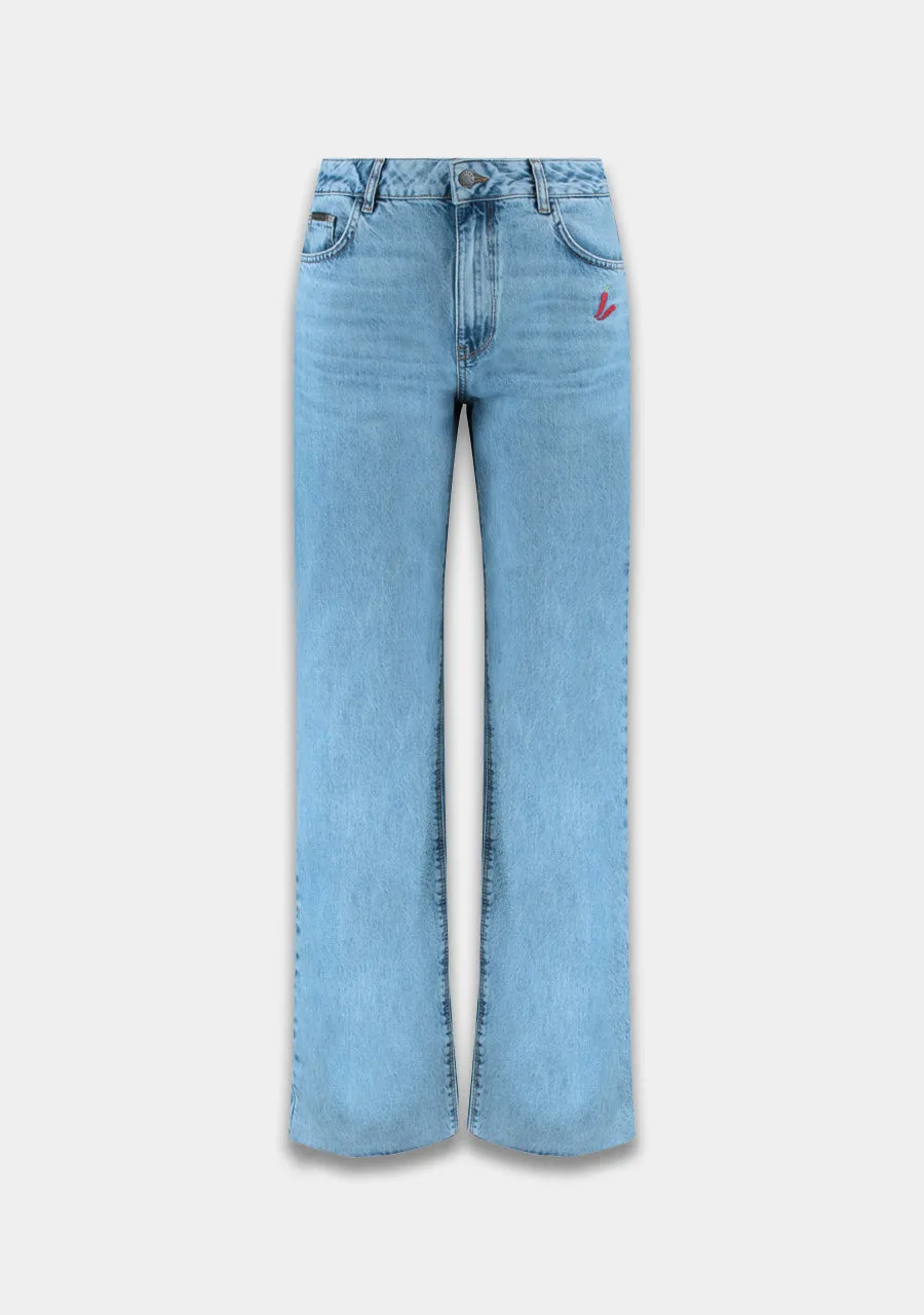 Harper & Yve Yve pants picante light blue