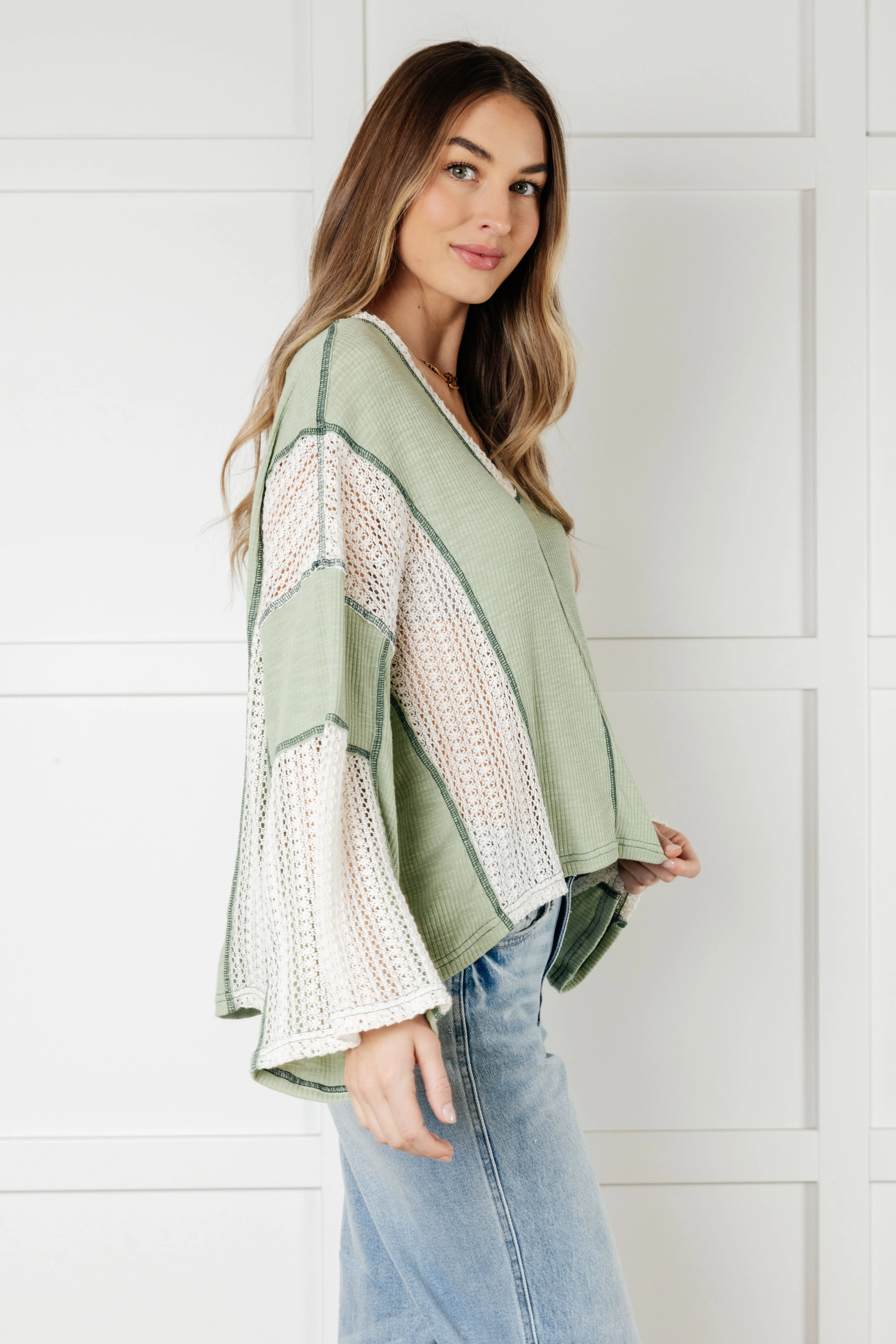 Hazel Blues® |  Elemental My Dear Patchwork Top