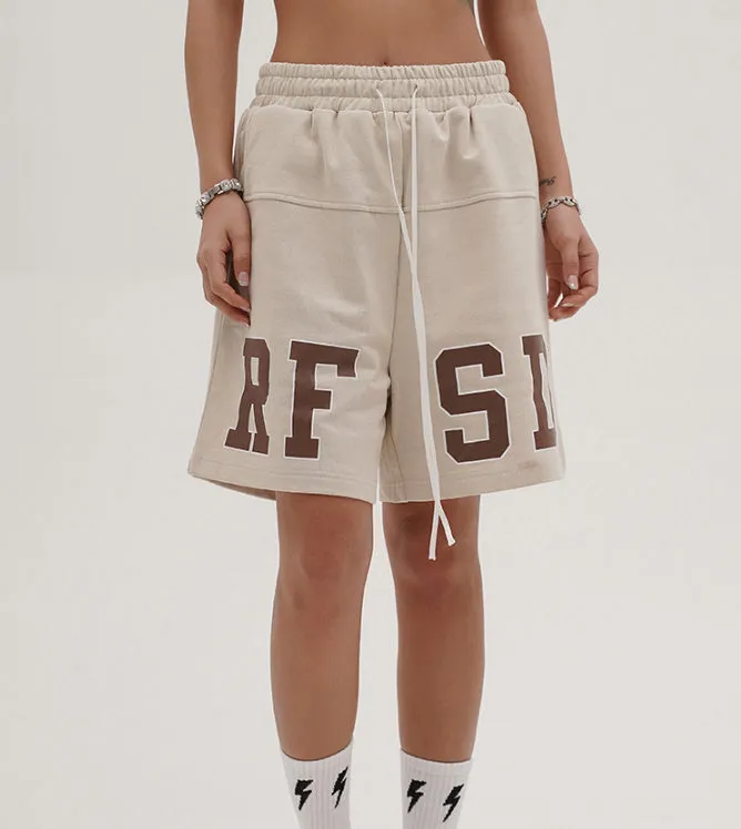 Heavy Loose Sports And Leisure Printed Shorts