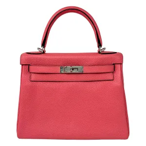 Hermes Clemence Kelly Retourne 28 Handle Bag