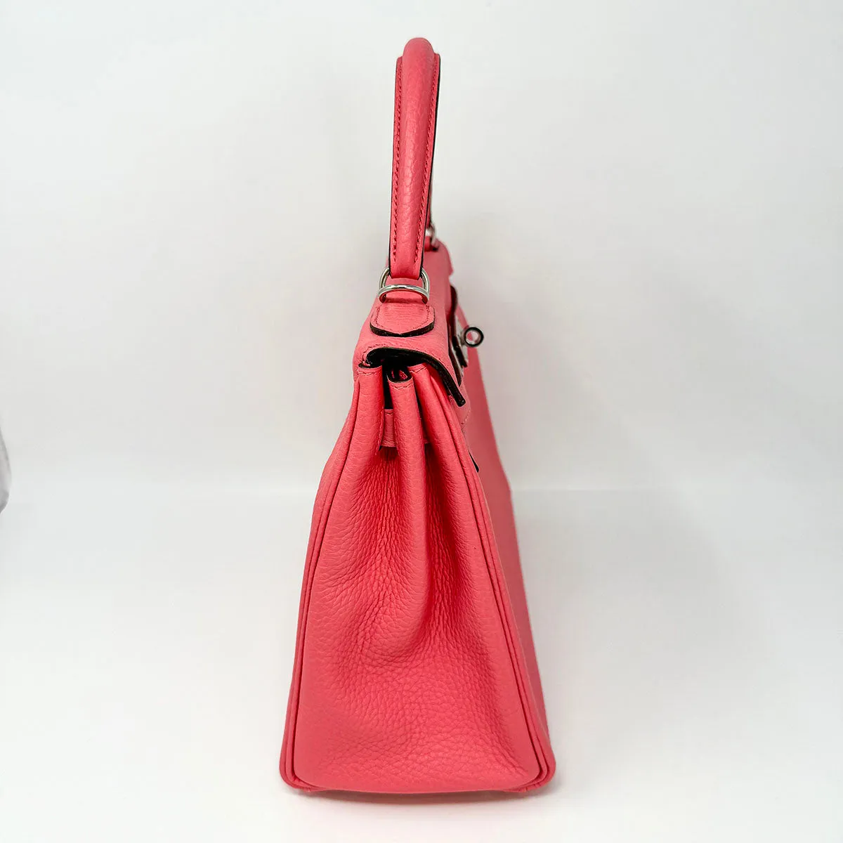 Hermes Clemence Kelly Retourne 28 Handle Bag