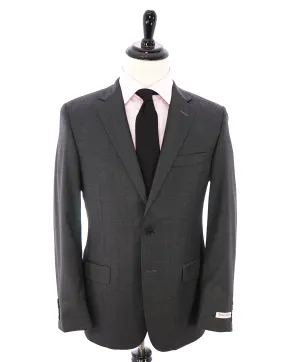 HICKEY FREEMAN - Gray Charcoal "Milburn ii" Notch Lapel Suit - 40R