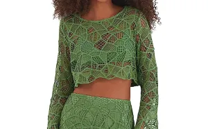 Hollie Long Sleeve Blouse-Hollie Midi Skirt
