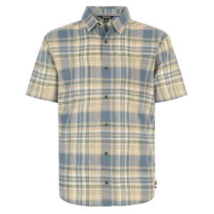 Hosh Plaid Short Sleeve Shirt - Bardiya Sand