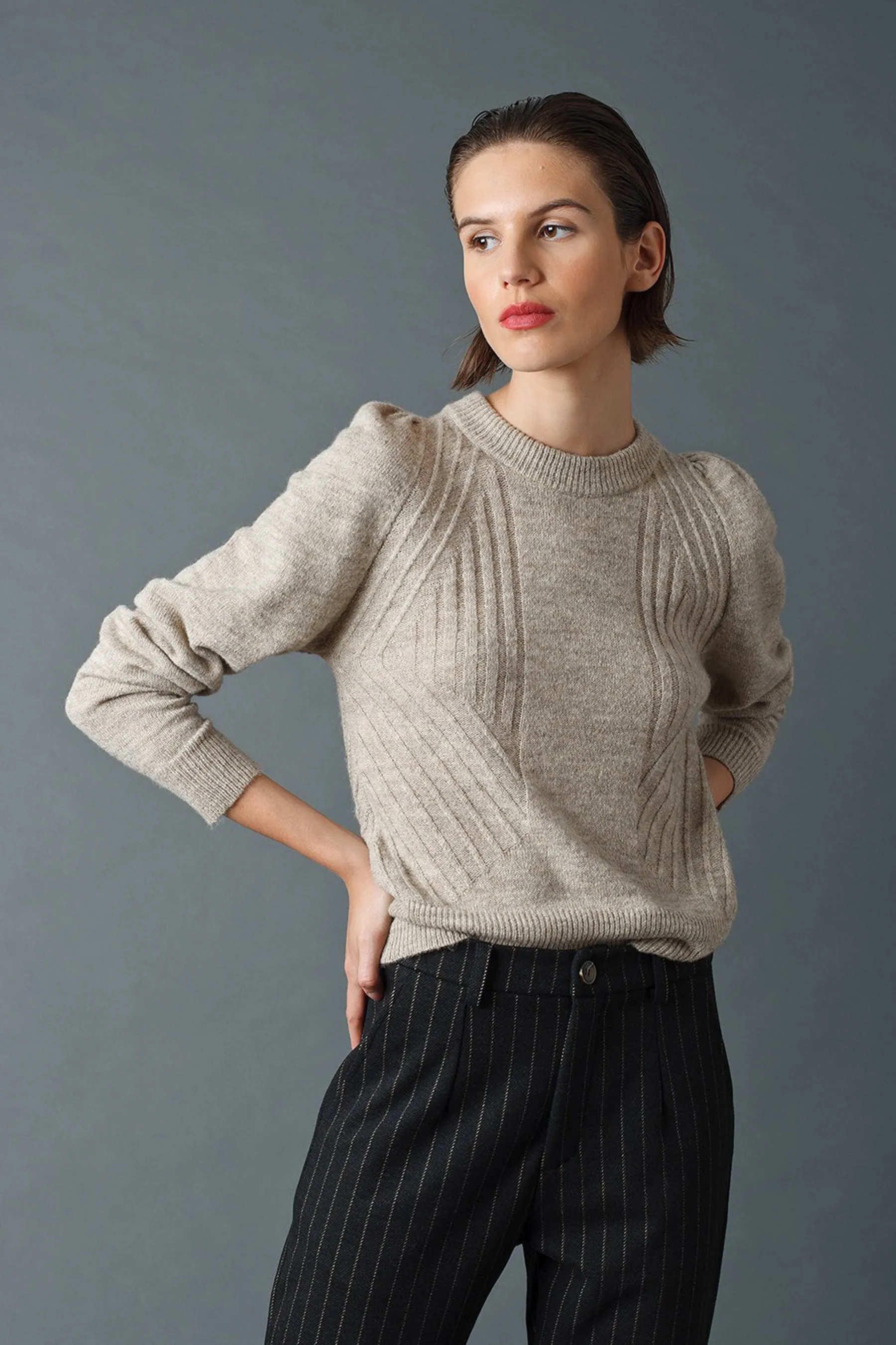 Indi & Cold Estelle Sweater (Beige)
