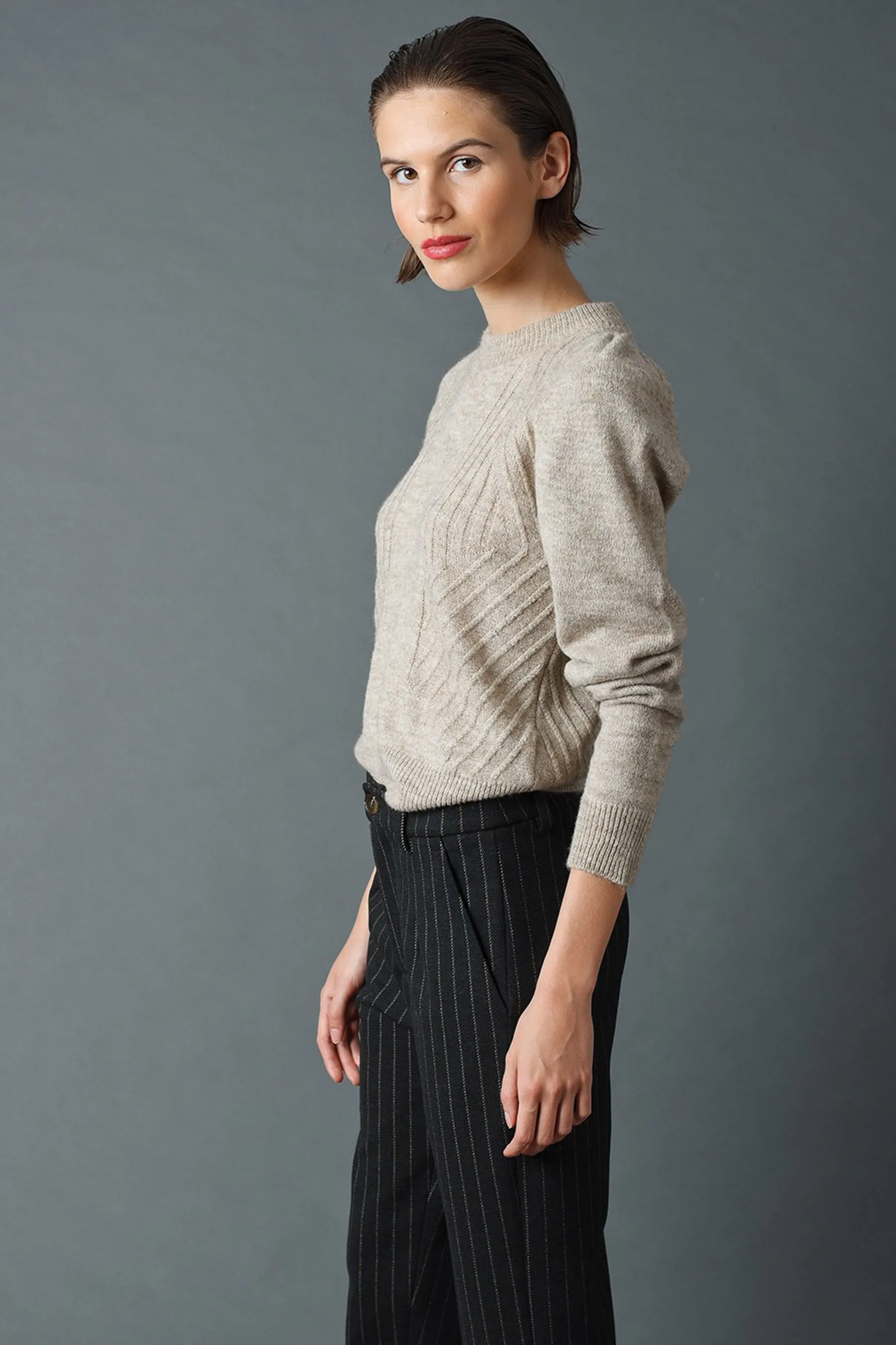 Indi & Cold Estelle Sweater (Beige)