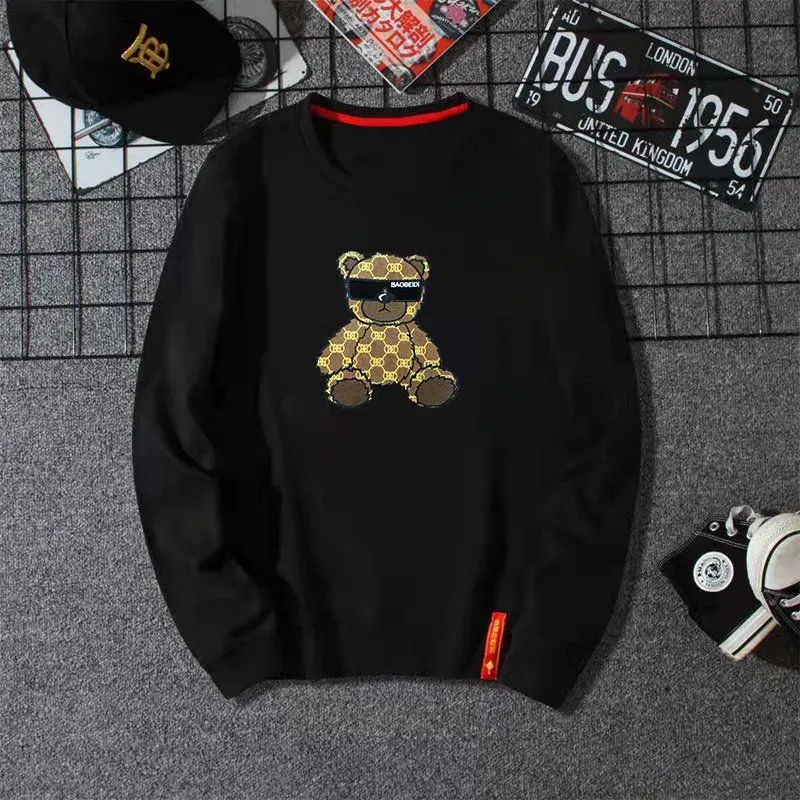 INSTOCK-Men's Embroidered loose trendy sweatshirt for autumn and