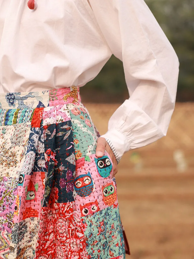Irene Patchwork Skirt