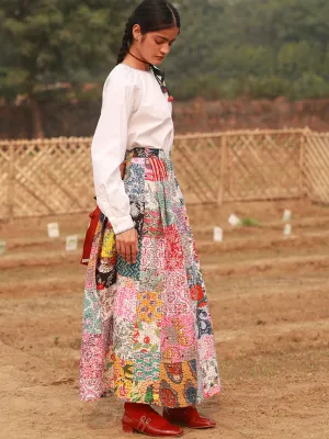 Irene Patchwork Skirt