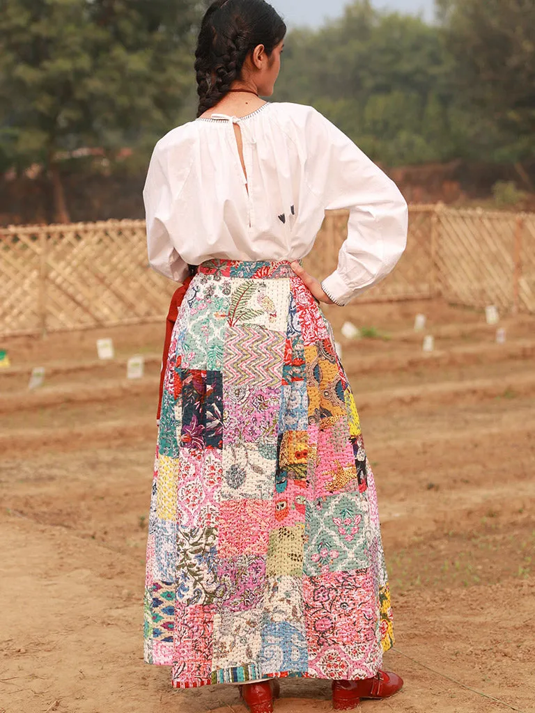 Irene Patchwork Skirt