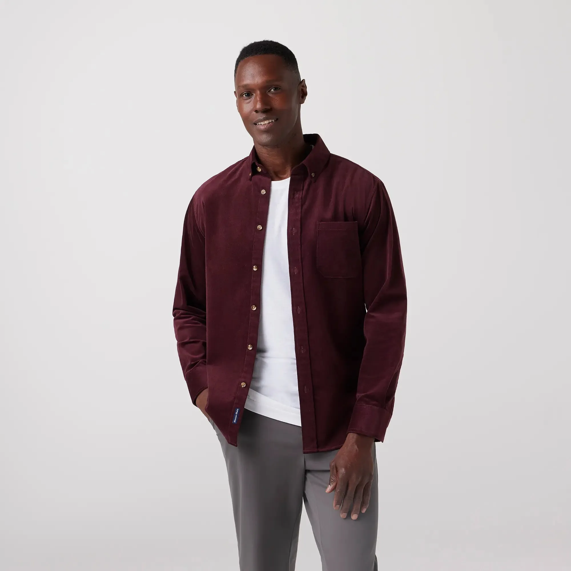 JACKSON CORD SHIRT 100724