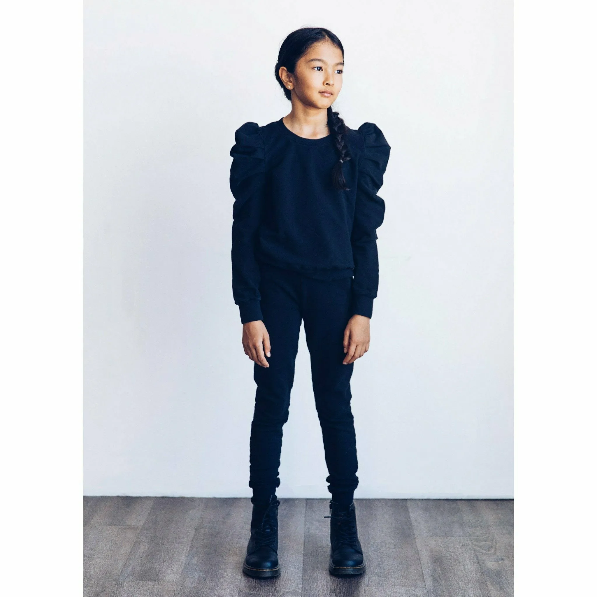 Jolie Organic Pants Black