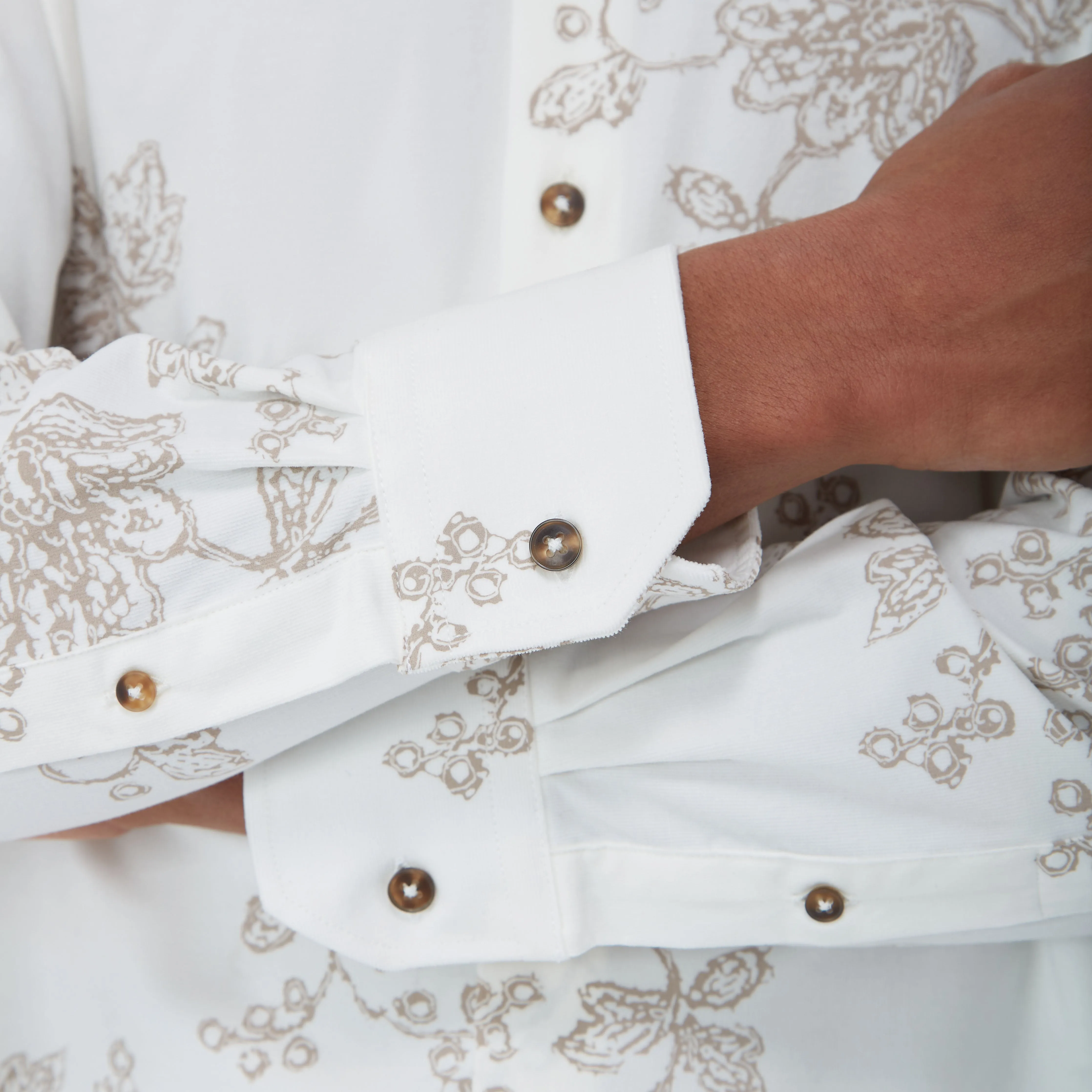 Julian Floral Corduroy Shirt