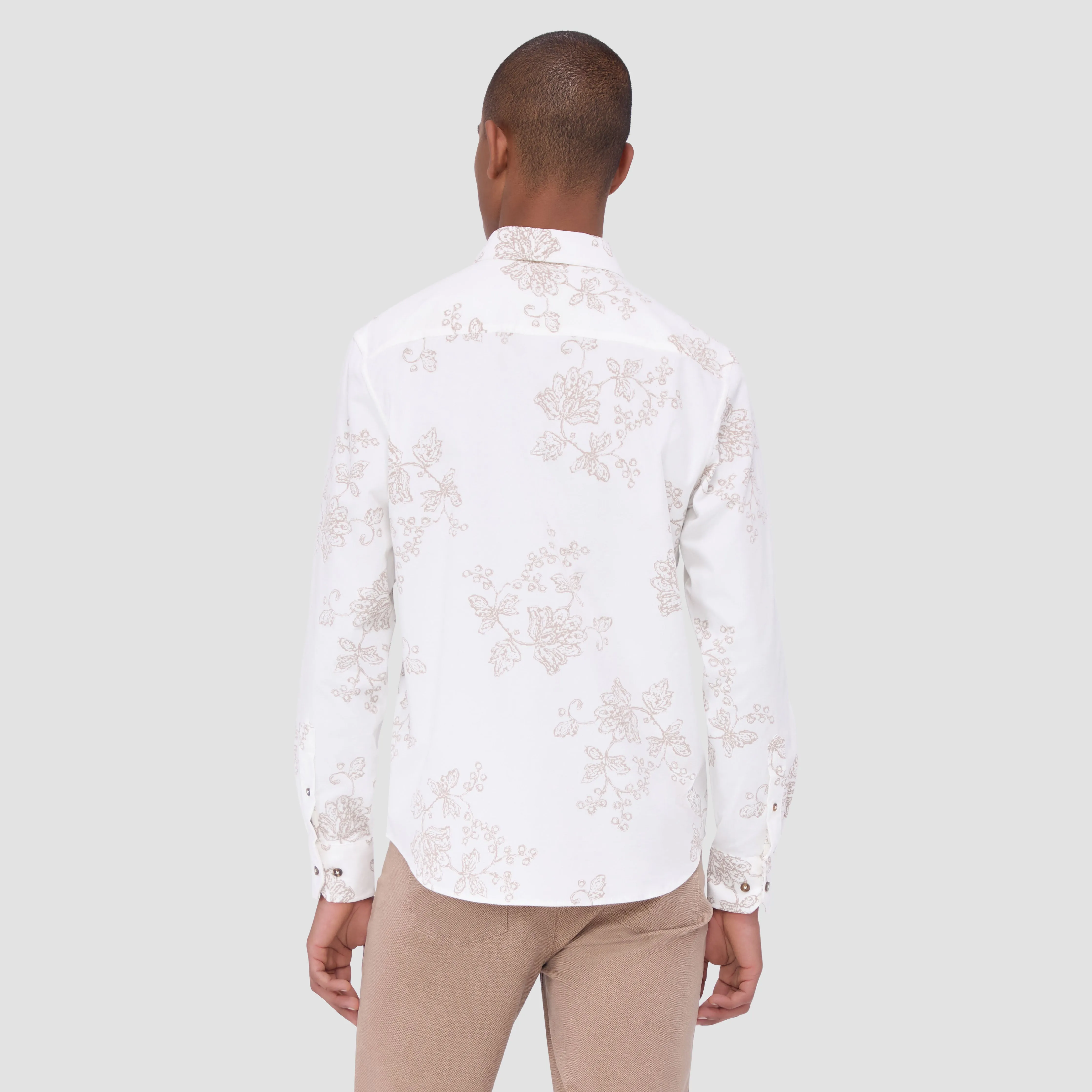 Julian Floral Corduroy Shirt