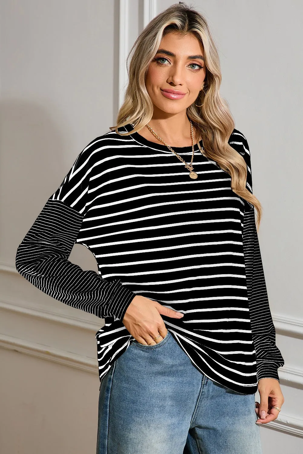 Keira Patchwork Loose Top