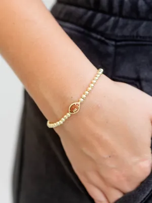 Kendra Scott Football Stretch Bracelet