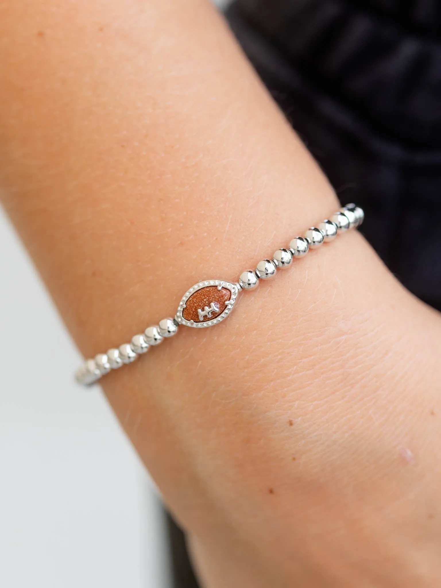 Kendra Scott Football Stretch Bracelet