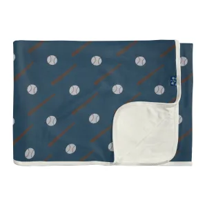 KicKee Pants Deep Sea Baseball Toddler Blanket