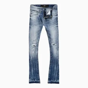 Kid's Attitude Stacked Denim Pant
