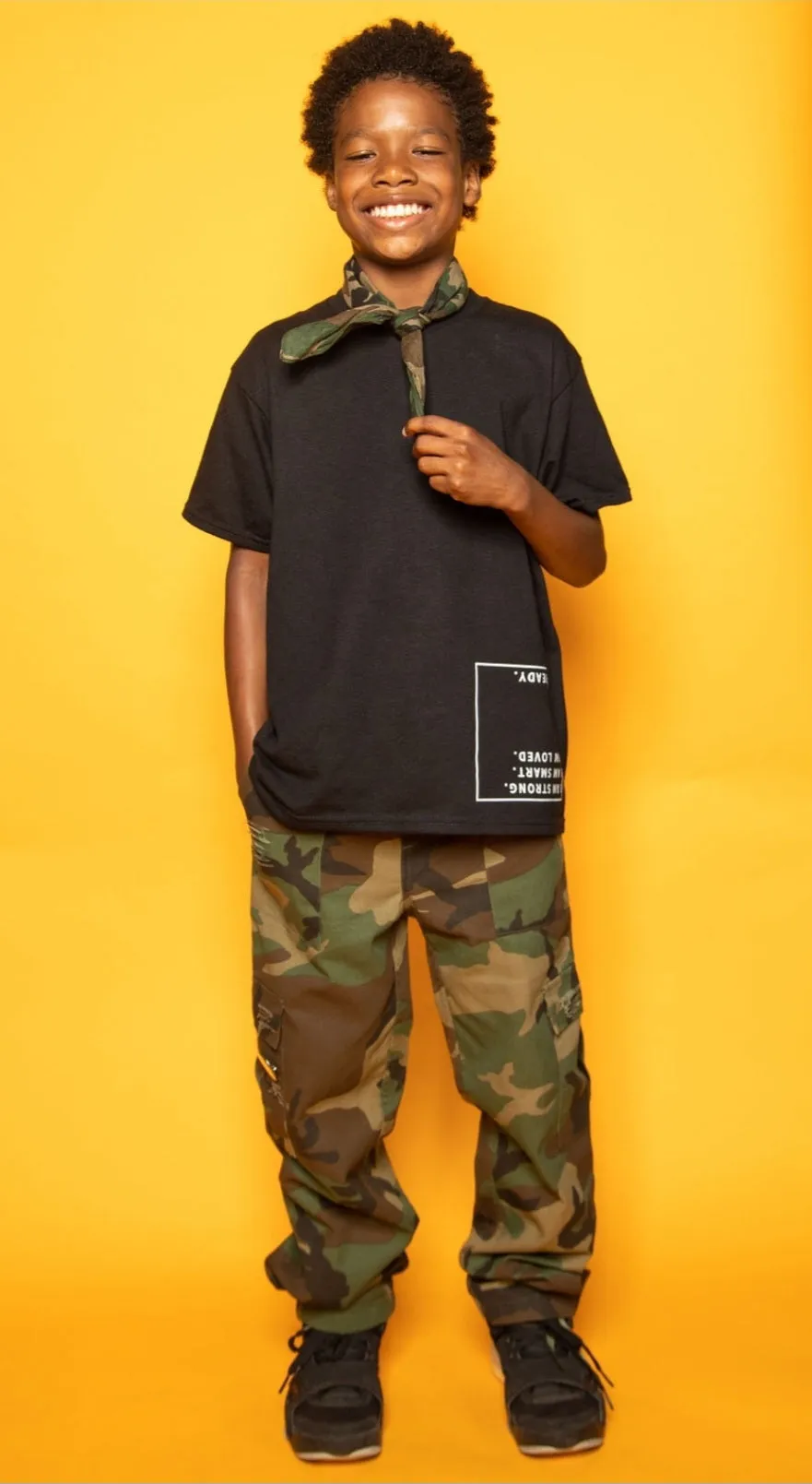 Kids Camo Pants
