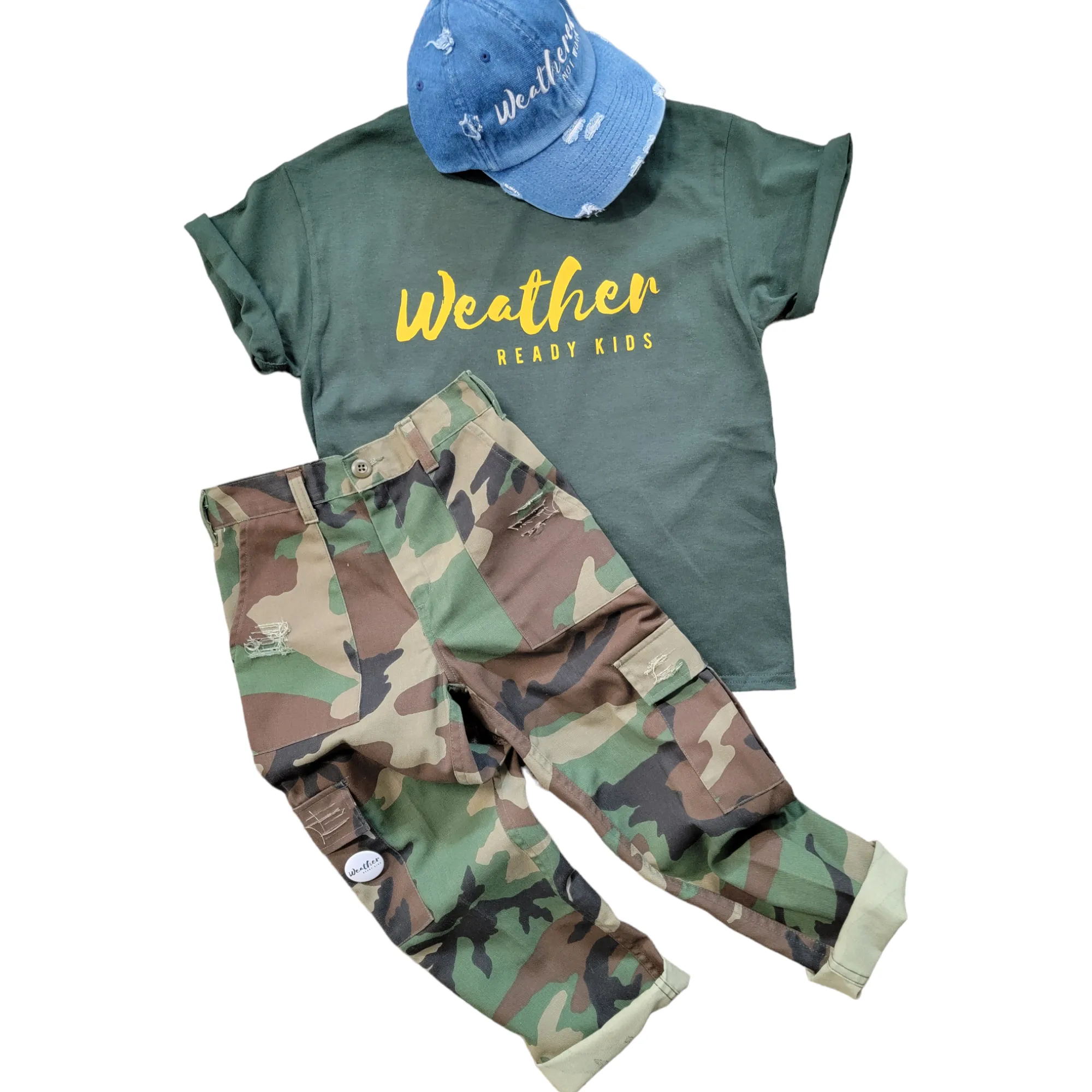 Kids Camo Pants