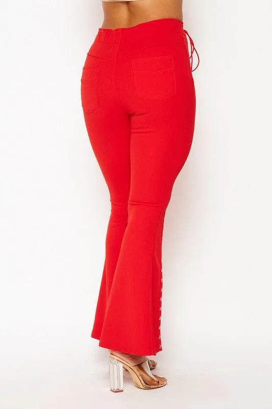Lace-Up Pants