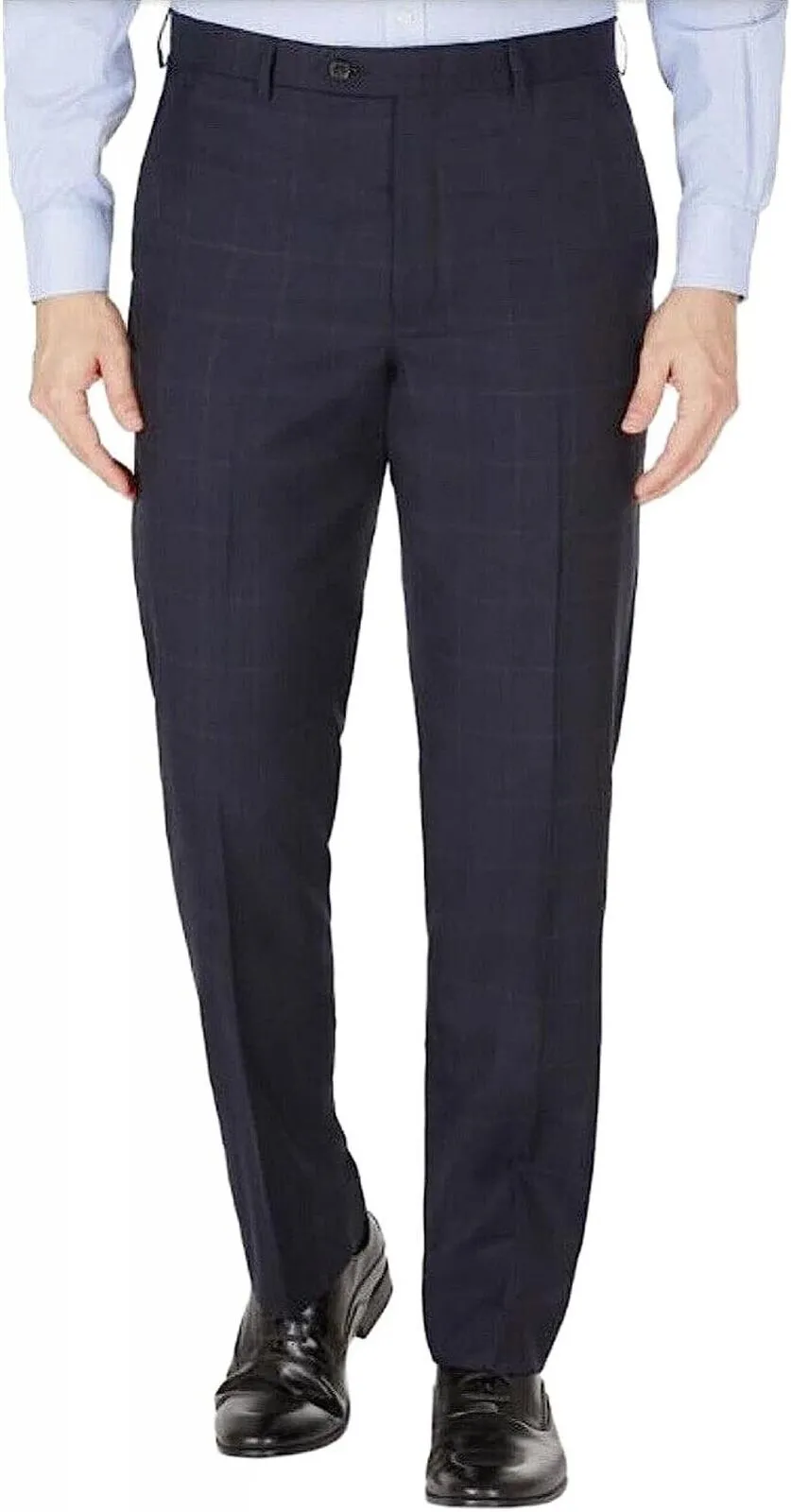 Lauren Ralph Lauren Mens UltraFlex Flat Front Stretch Suit Separate Dress Pants