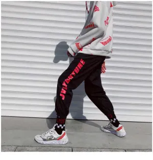 Loose fit track pants