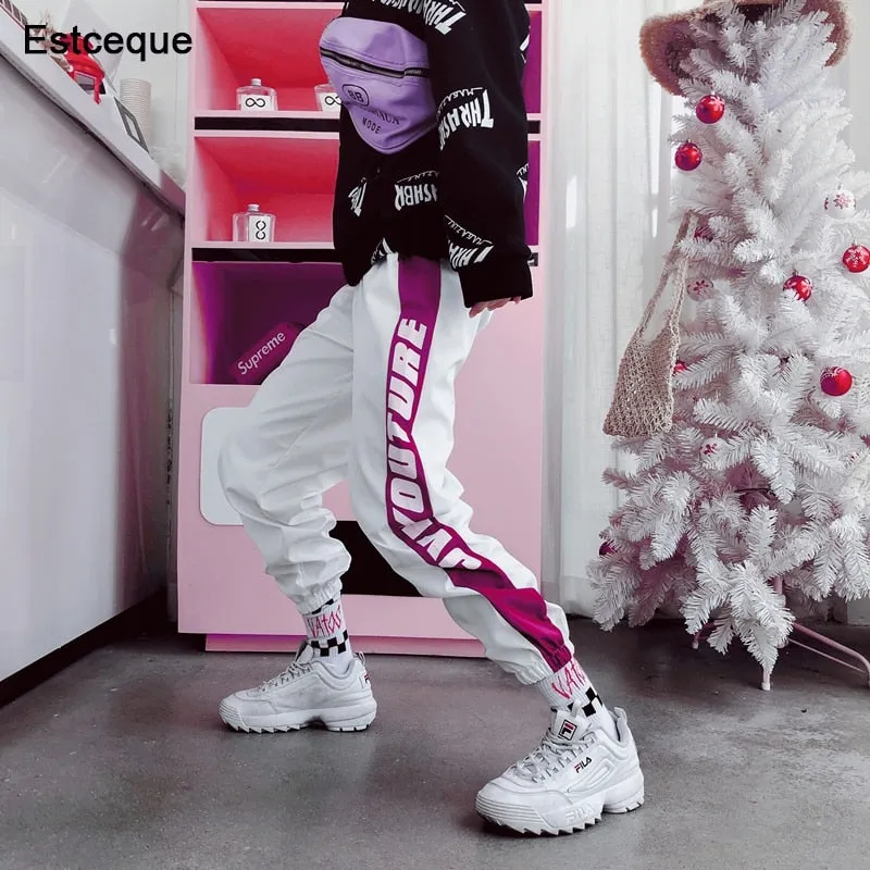 Loose fit track pants