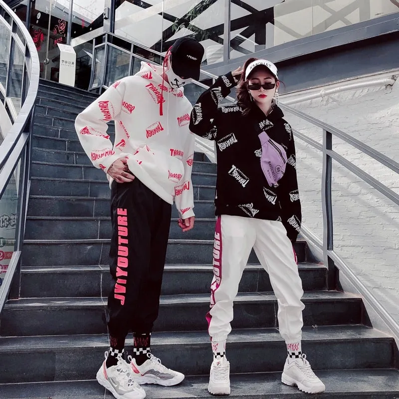 Loose fit track pants
