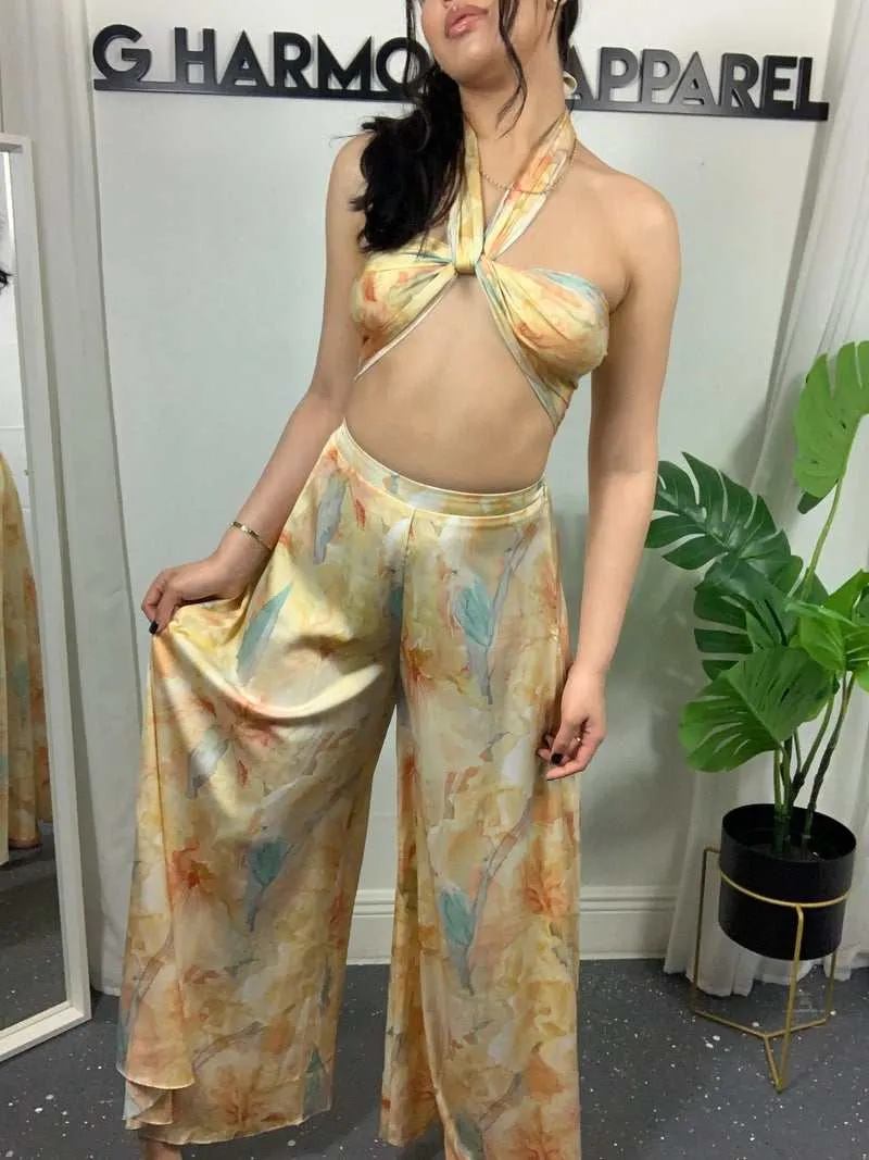 LYE IN THE MEADOW 2PC TOP AND PANTS SET
