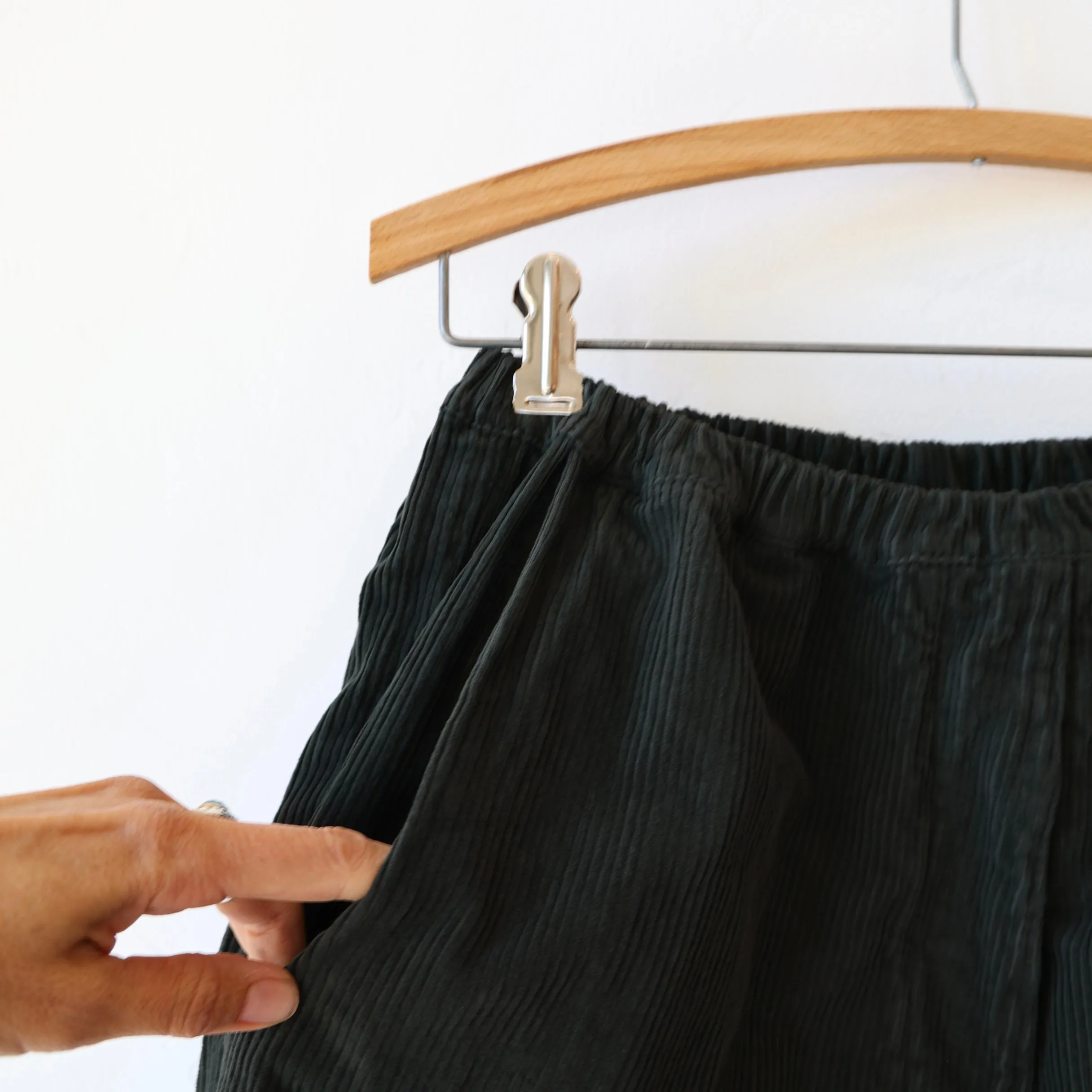 Manuelle Guibal Corduroy Worker Pants - Magnetic Khaki