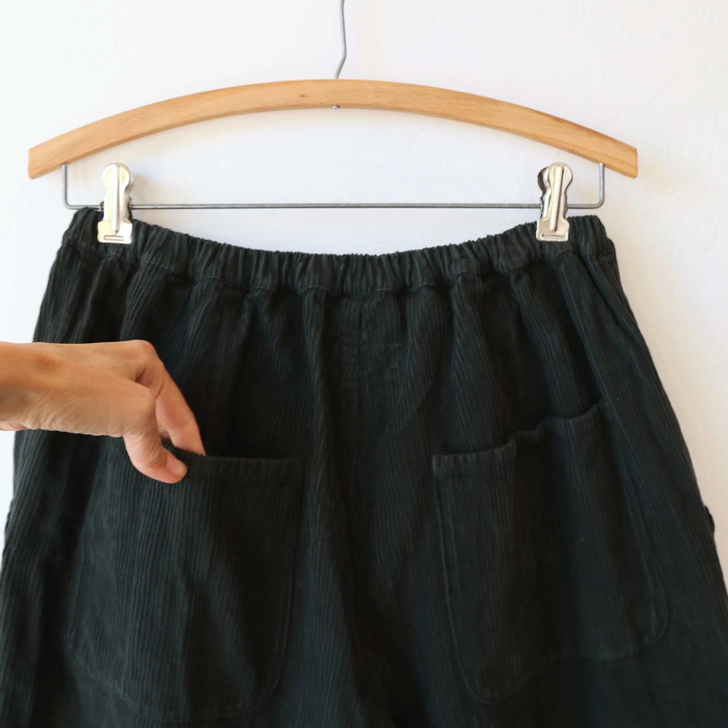Manuelle Guibal Corduroy Worker Pants - Magnetic Khaki